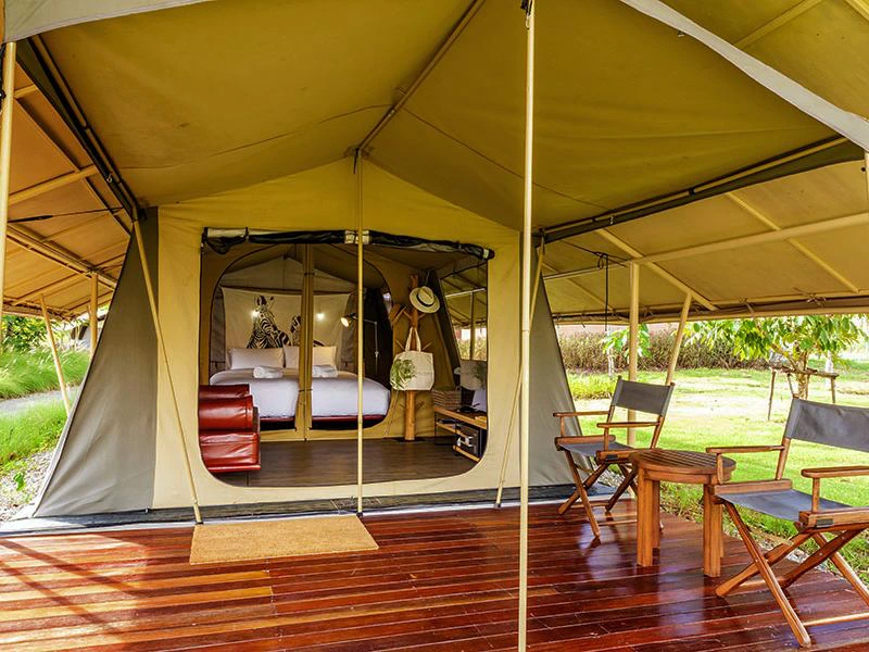 glamping thailand khao yai