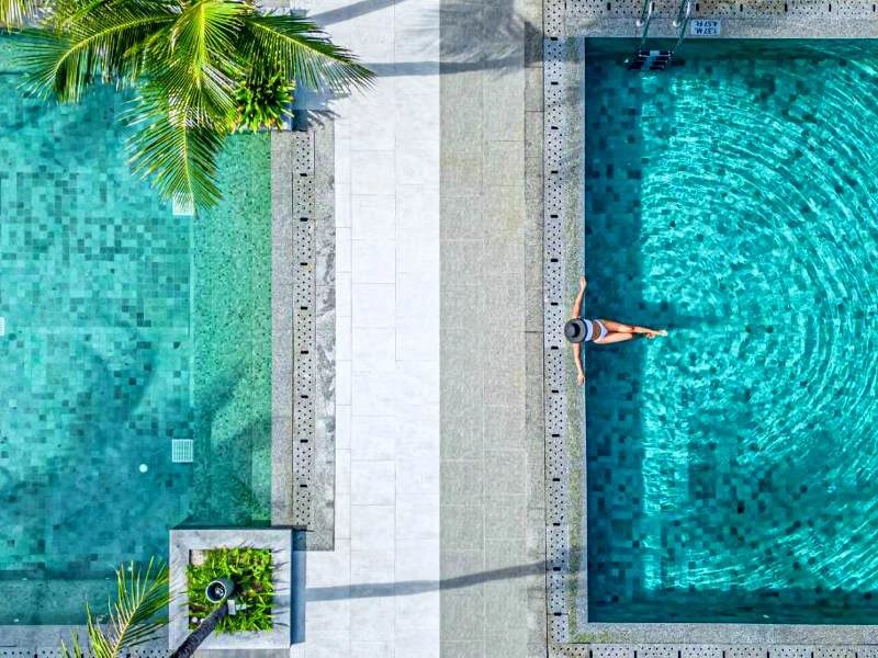 zwemmen in Koh Lanta