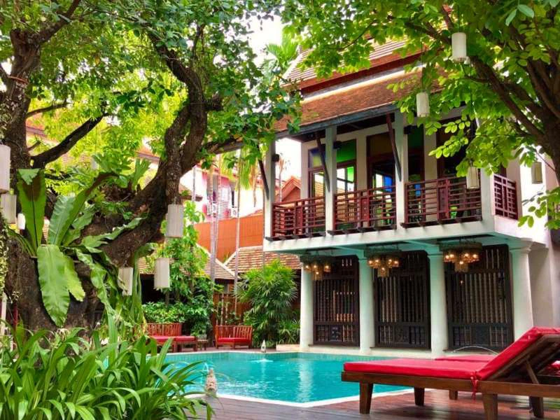 chiang mai hotel zwembad thailand