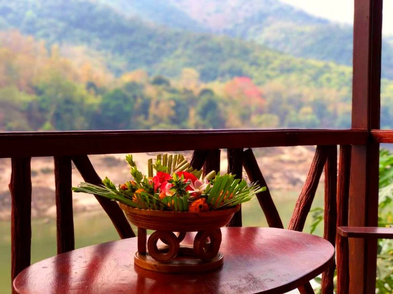 Pak Beng Mekong Laos hotel