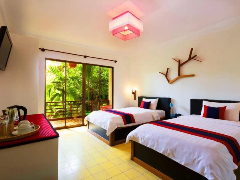 hotelkamer angkor cambodja