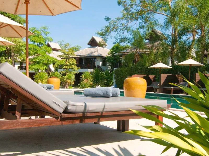 zwembad hotel Mae Hong Son