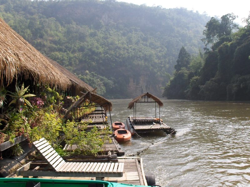 River Kwai huisjes