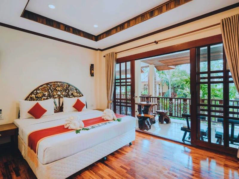 hotel Koh Phangan thailand kamer