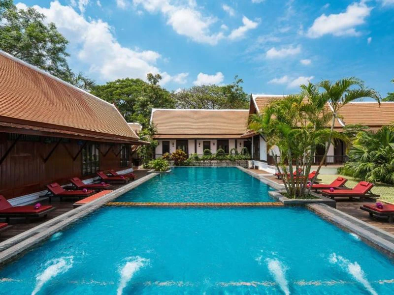 Sukhothai hotel thailand zwembad