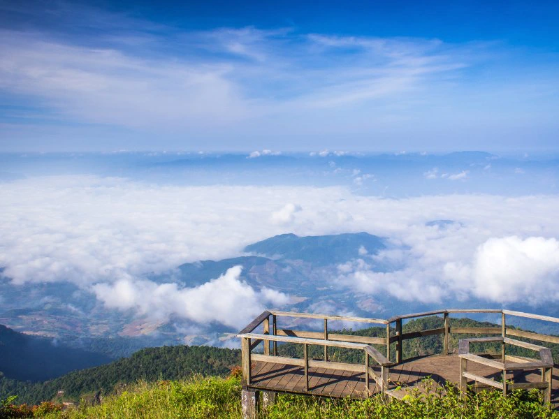 chiang mai excursie thailand wolken