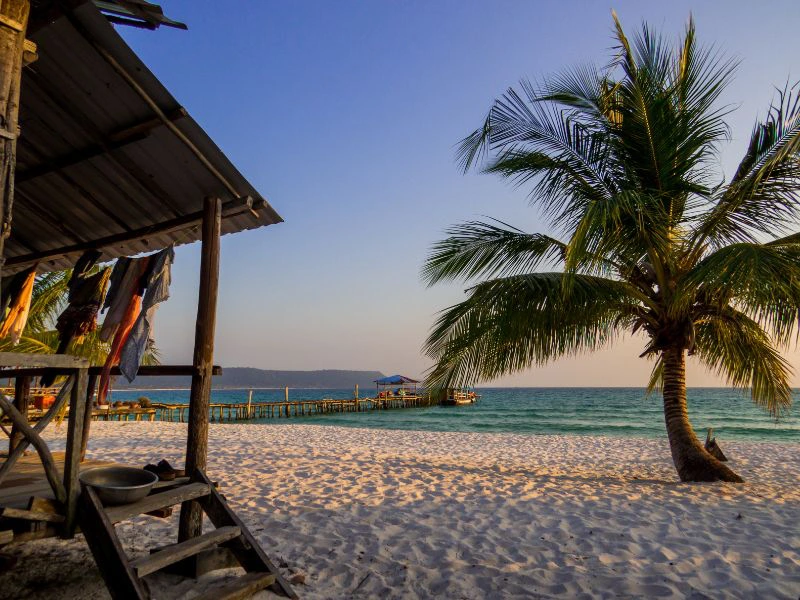 Koh rong cambodja strand