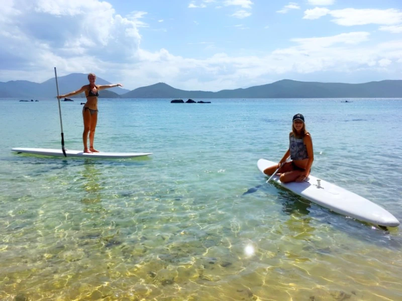 reizigers op een sub in Vietnam