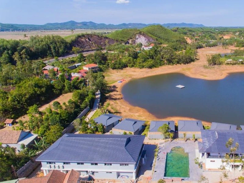 phong nha vietnam hotel aan meer