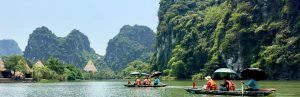 Vietnam - Ninh binh - varen - karstbergen