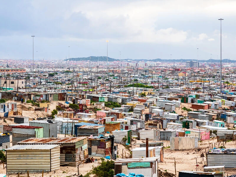 Townships Zuid-Afrika