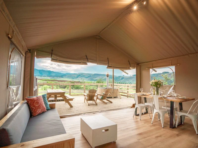 Drakensberg glamping tent