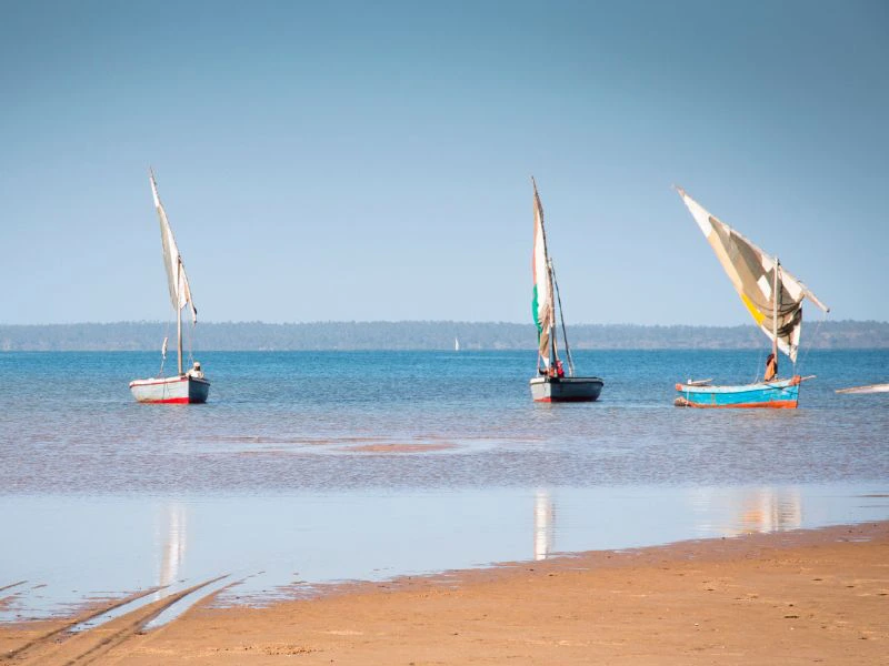 Mozambique oude handelsboot