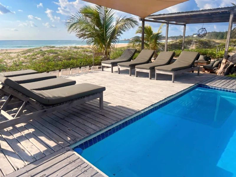 Mozambique Tofo met zeezicht