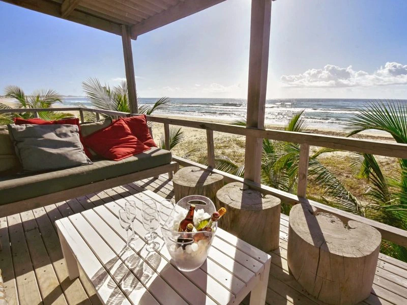 Mozambique Tofo met zeezicht