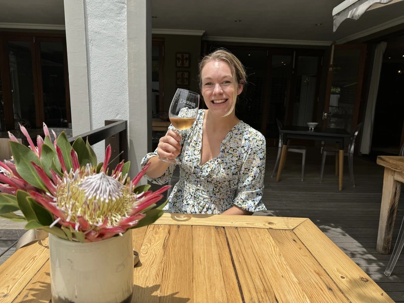 Zuid-Afrika Stellenbosch wijnproeverij