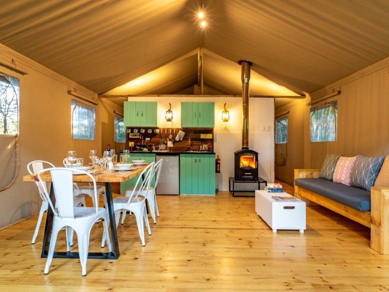 Drakensberg glamping tent