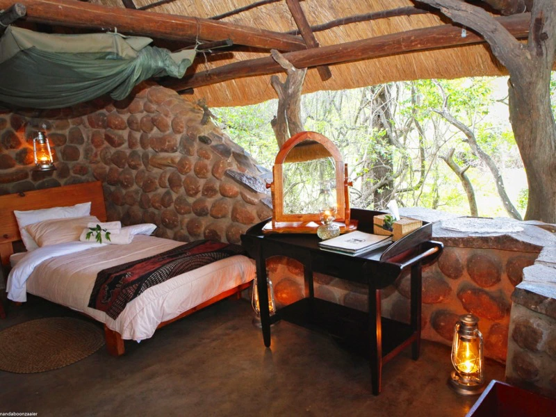 eSwatini - Mkhaya Game Reserve - kamer