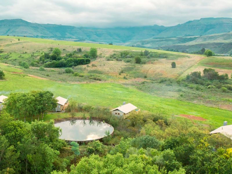 Drakensberg glamping tent