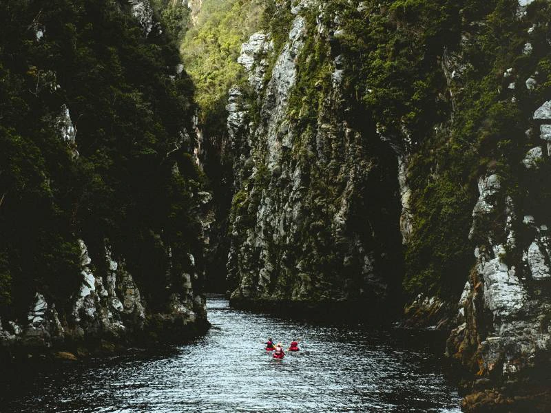 Zuid-Afrika Tsitsikamma National park kajakken