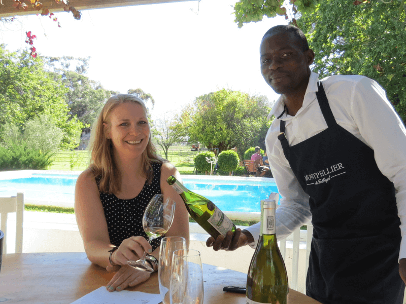 Bijzonder overnachten in natuur Zuid-Afrika Wijngaard