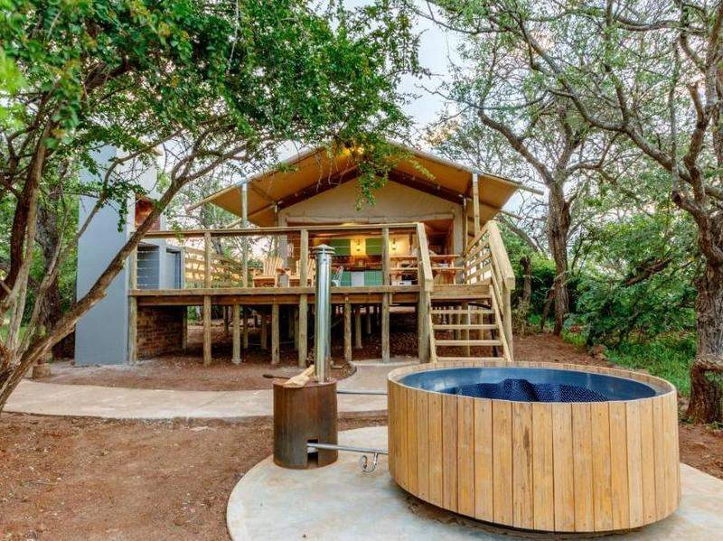 Zuid-Afrika glamping tent