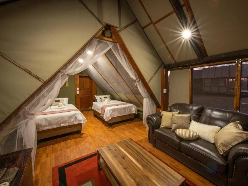 Tented camp bij Kruger