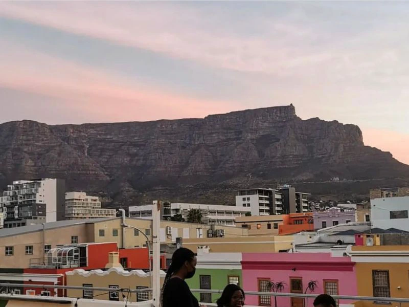 Bo Kaap lunchzaak met uitzicht