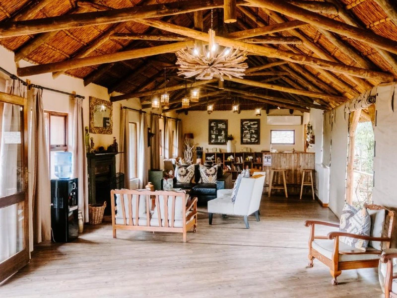 Bush lodge aan de Kaapse kust