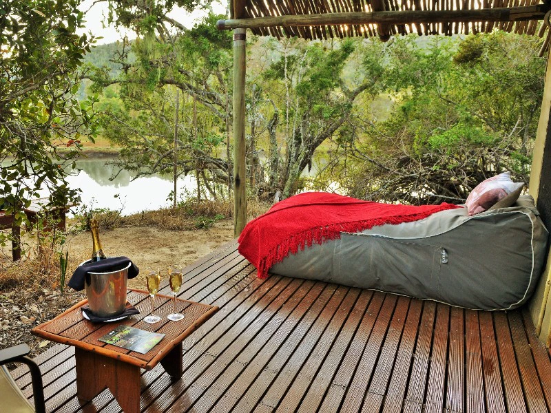 Bush lodge aan de Kaapse kust