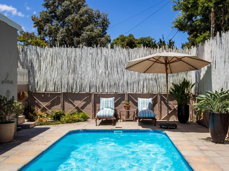 B&B Zuid-Afrika Hermanus zwembad