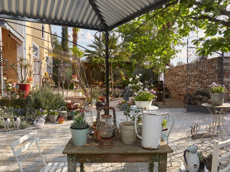 Zuid Afrika B&B Clanwilliam tuin
