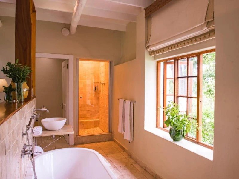 Badkamer wijnboerderij Stellenbosch