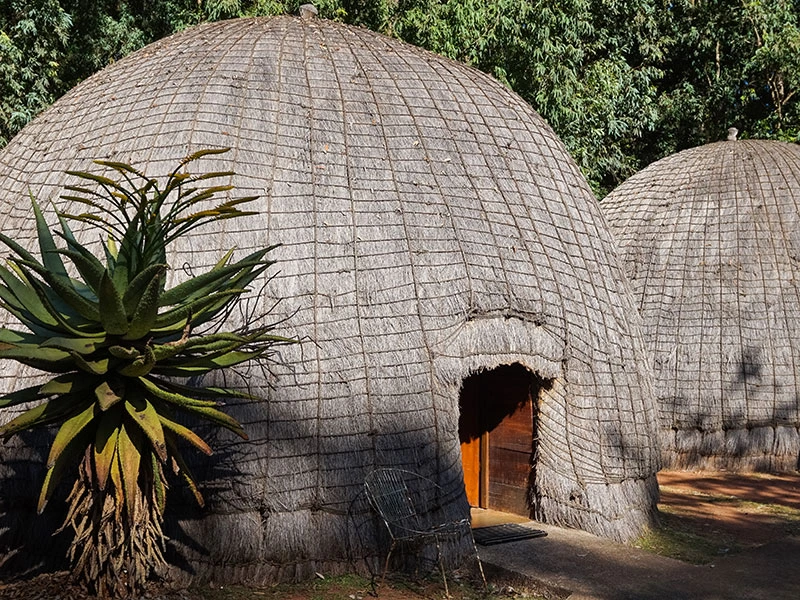 eSwatini bijenkorfhuisje in Zuid-Afrika