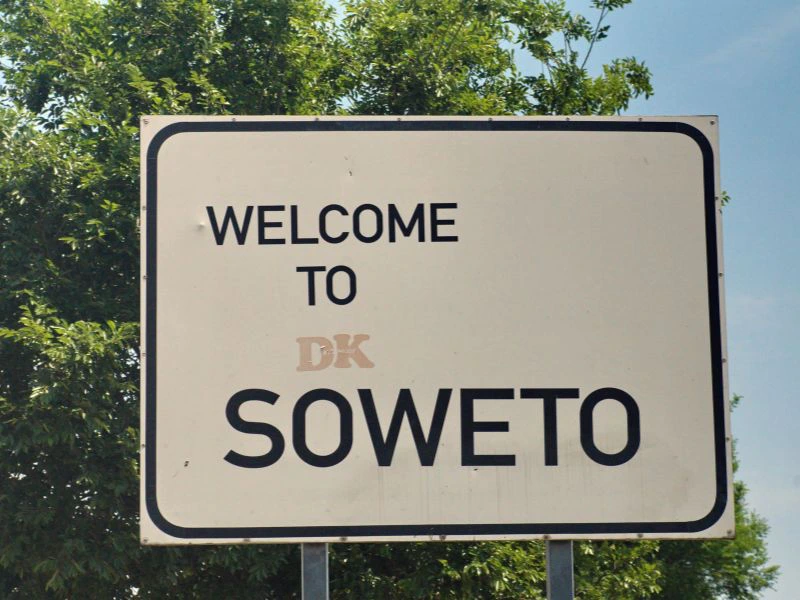 Zuid-Afrika Soweto bord
