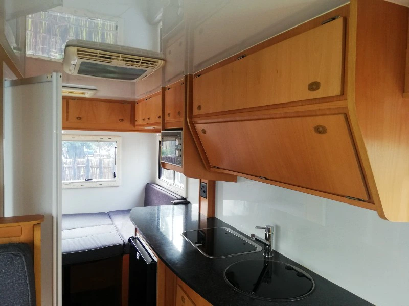 Zuid-Afrika camper interieur