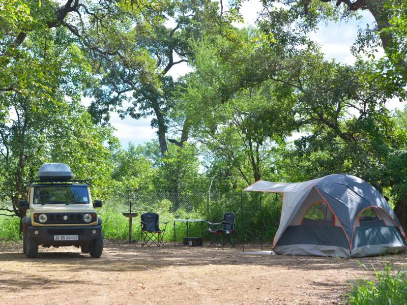 Suzuki Zuid-Afrika kamperen