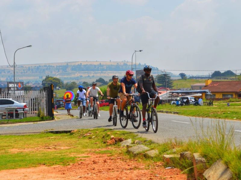 Fietstour Soweto Zuid-Afrika