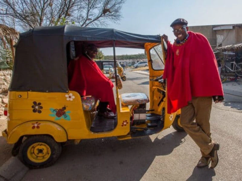Soweto tuktuk tour Zuid-Afrika