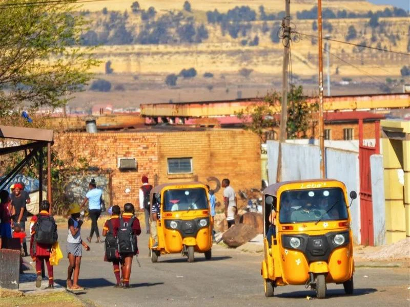 Soweto tuktuk tour Zuid-Afrika
