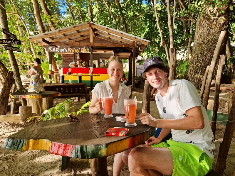 Seychellen - La Digue - fruitsmoothies
