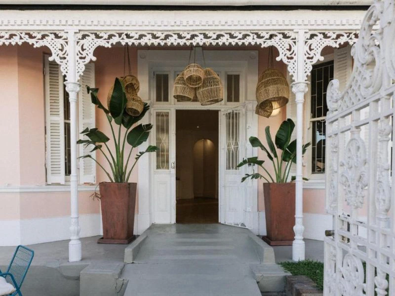 voorkant guesthouse kaapstad