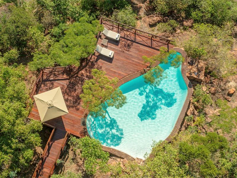 South Africa - Welgevonden - hotel pool (2)