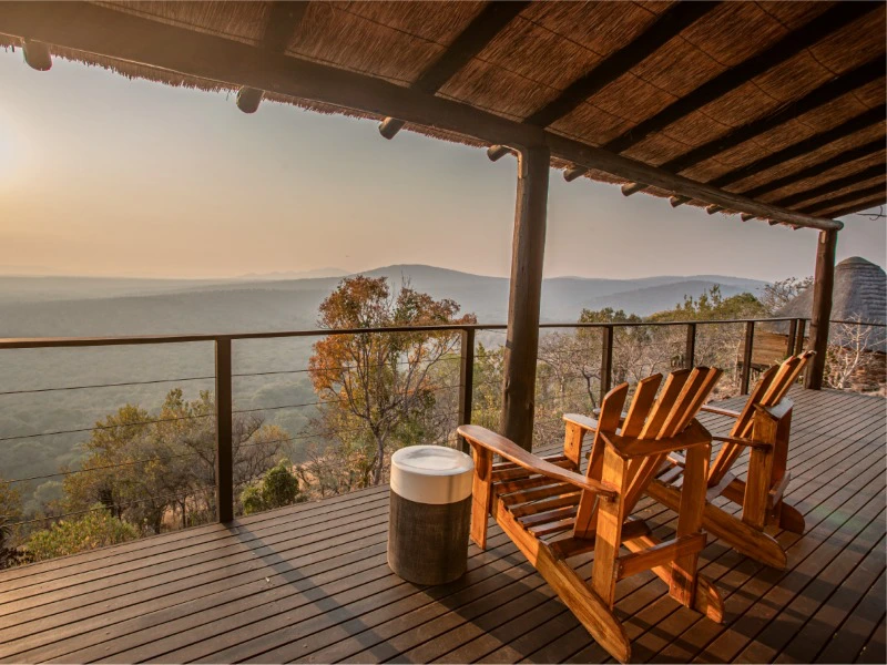 South Africa - Mkuze - Balcony