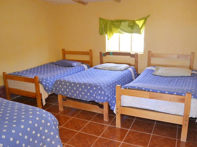 Zoutvlakten Bolivia slaapzaal
