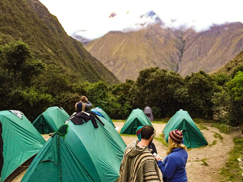 Kamp tent Lares Trail