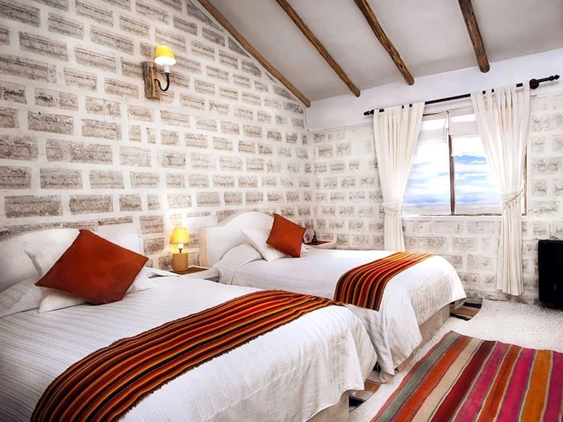 Uyuni luxe zouthotel kamer