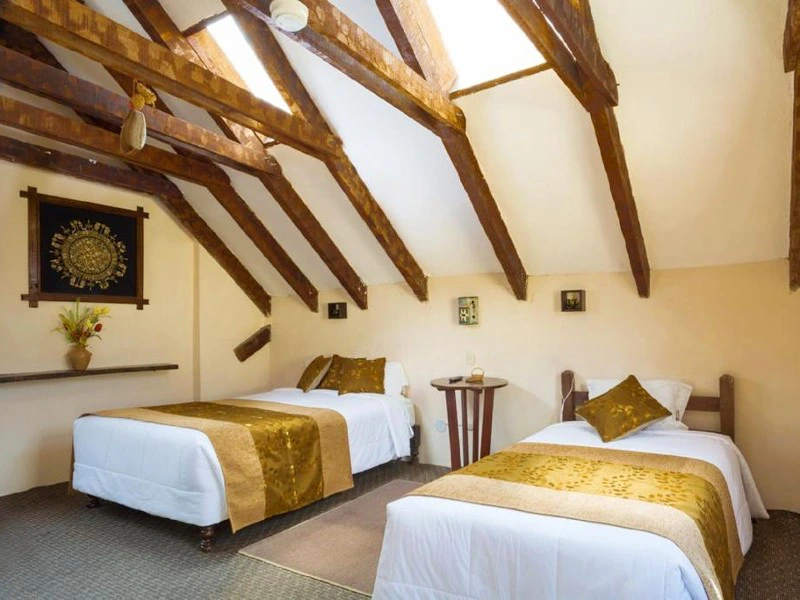 Colca canyon hotel kamer