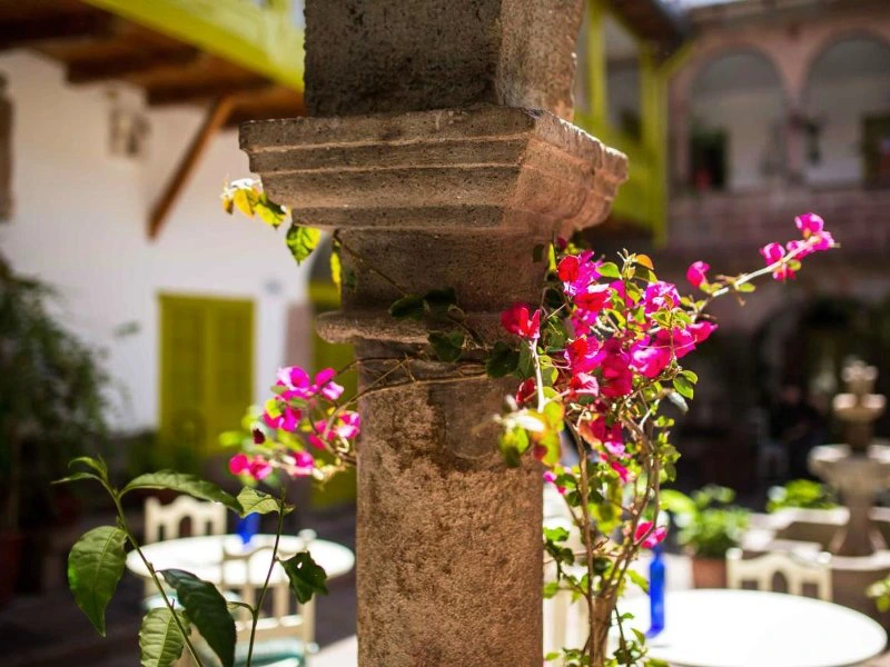 Special stay hotel Cusco Peru Patio