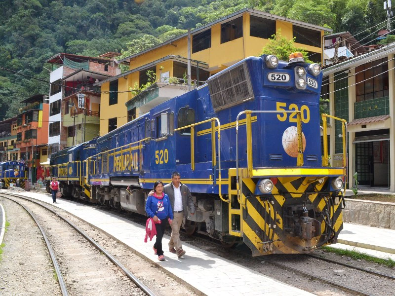 Trein Aguas Calientes peru